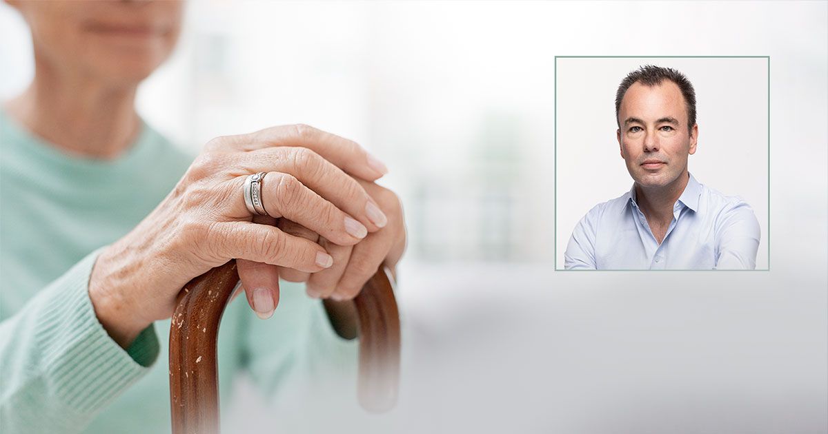 Föreläsning om äldreomsorg med föreläsare Marcus Gustavsson